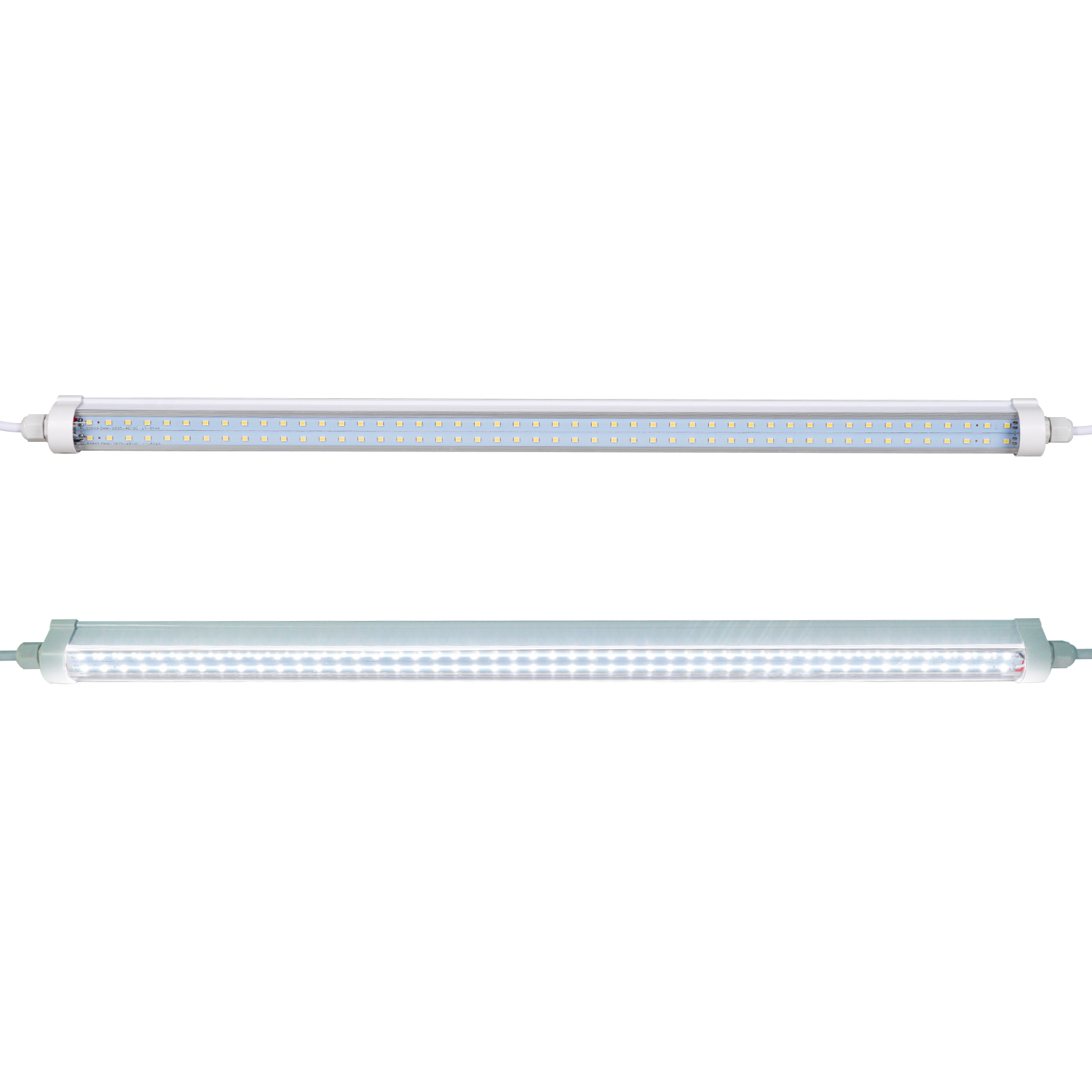 T8 waterproof lamp double rows of lamp beads 18W